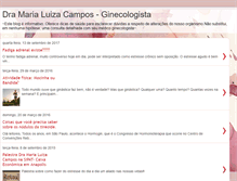 Tablet Screenshot of dramarialuizacampos.info